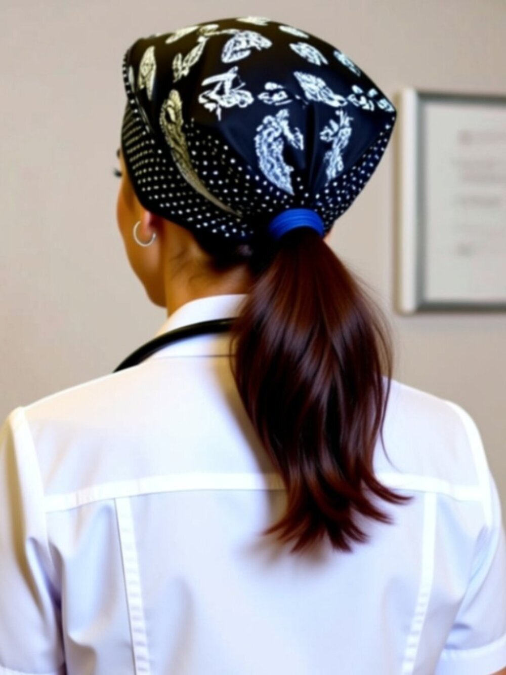 Unisex Style Surgical/Scrub/Dental Cap O/S (SS08) - Picture 2 of 7